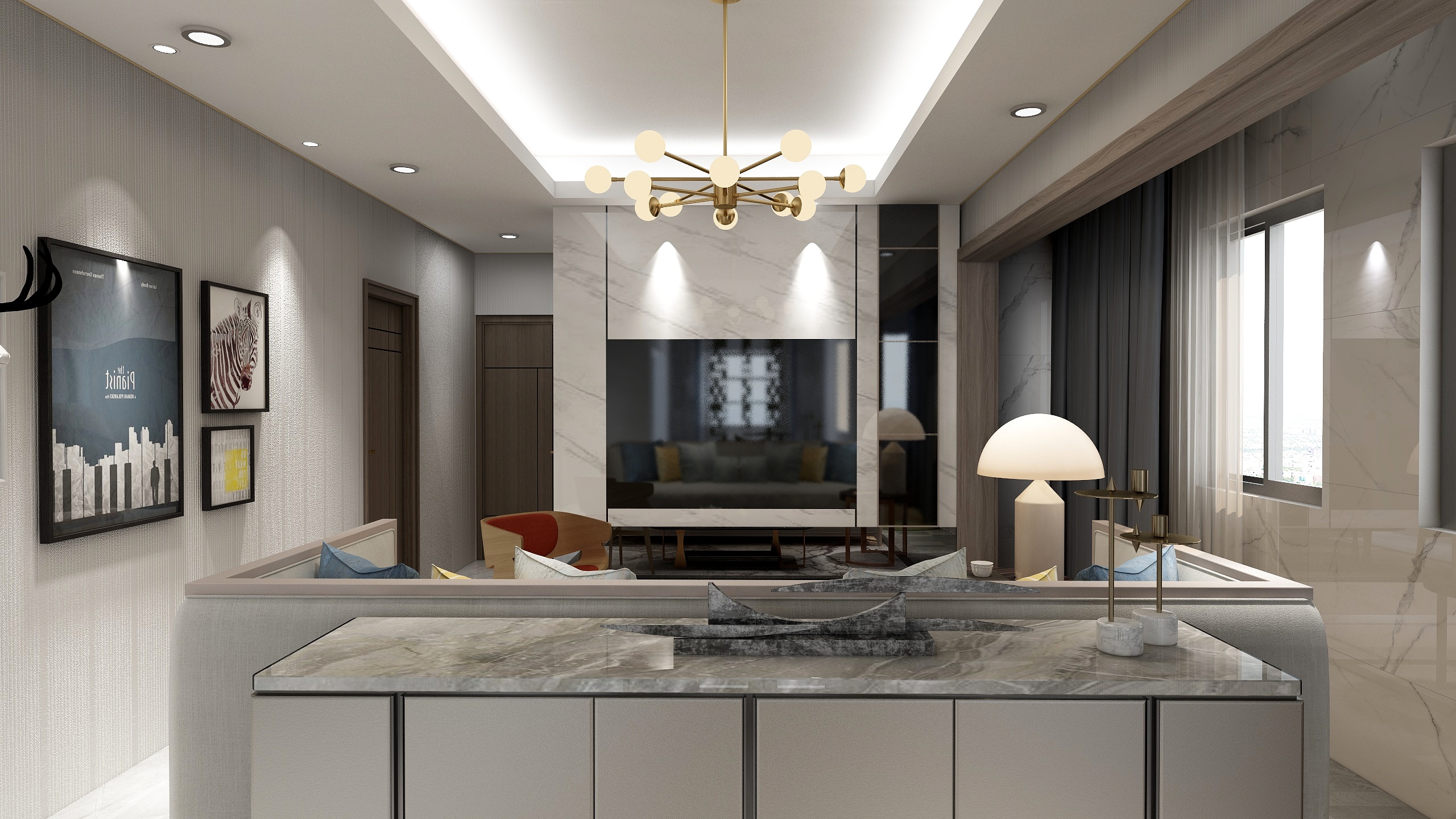 liulinyes-瑞和园89.50㎡B户型3室2厅1卫-装修设计方案