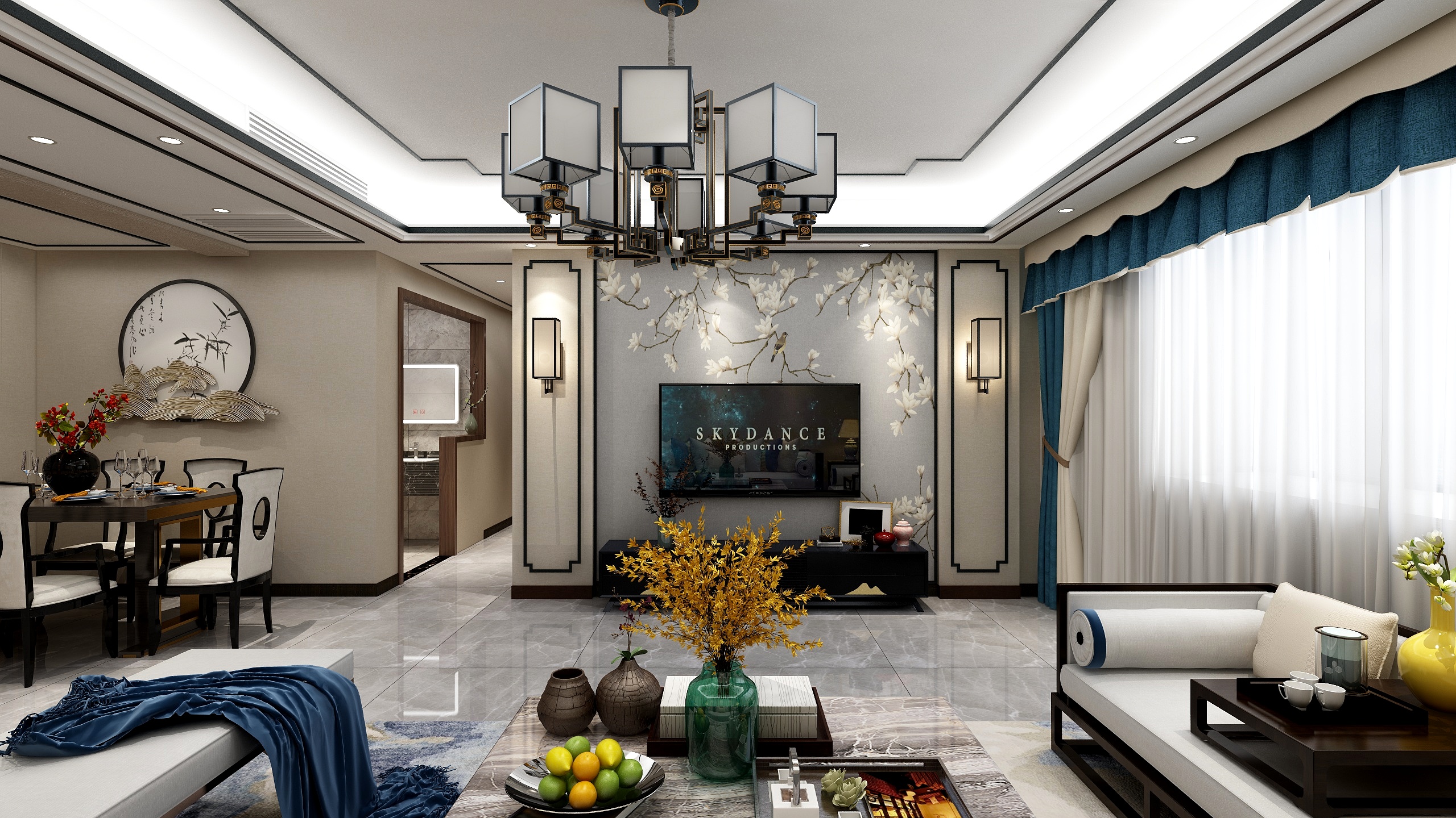 洛阳莘之野装饰-通元花园-装修设计方案