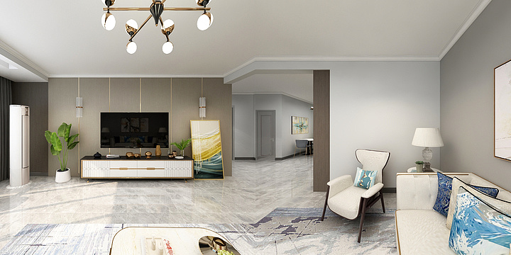 简清设计-璞越台54-1-1702副本-装修设计方案