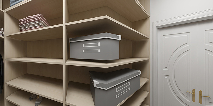 宋晓军-小开放式衣帽间-装修设计方案