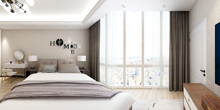 邹金童CC-单身公寓-装修设计方案