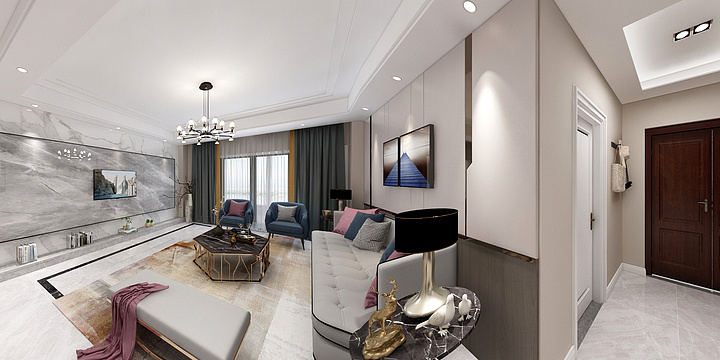 设计师朱子15800910108-欧亚国际21号-装修设计方案