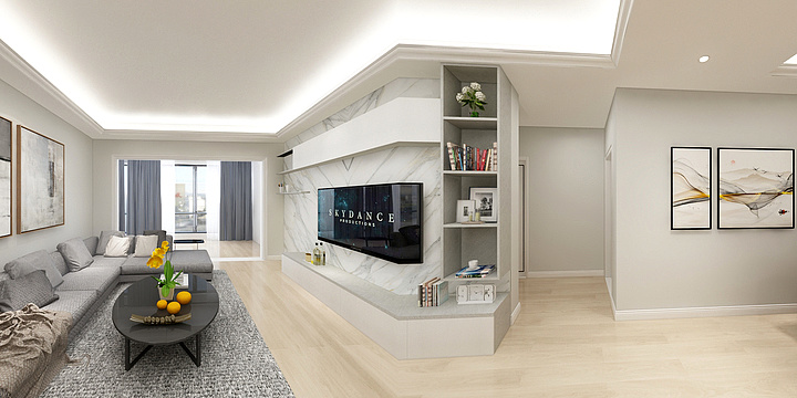 中二师傅-滨江第一城-装修设计方案