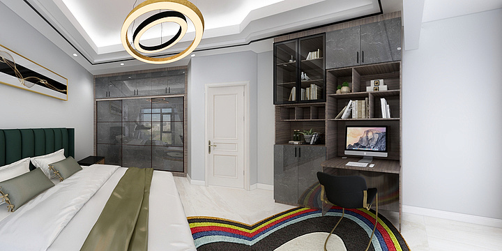 刘姗姗5913-路劲阳光城公子房-装修设计方案