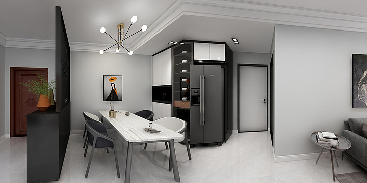 Designer张标-陶然水岸-装修设计方案