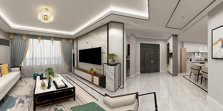 rainbow827-户型图2-装修设计方案