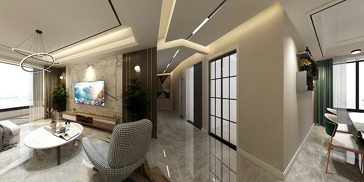 名铸装饰周旭峰-威尼斯-装修设计方案