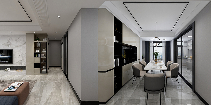 灿灿大人-艺佳装饰-翡翠公馆7号楼602-装修设计方案