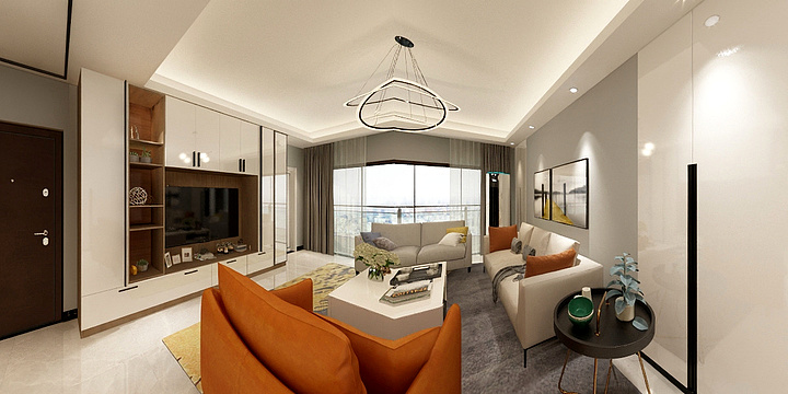 设计师_陈忠智-沙湾社区5L-装修设计方案