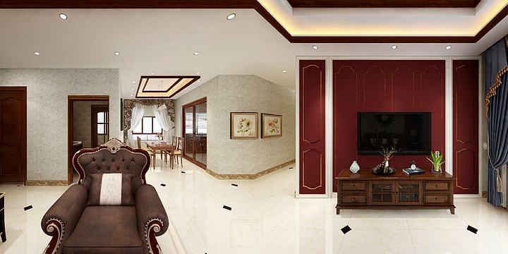 怀廷少设计-考核户型-装修设计方案