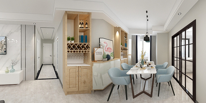 你头发乱了喔tcgG-国际公馆曹先生-装修设计方案