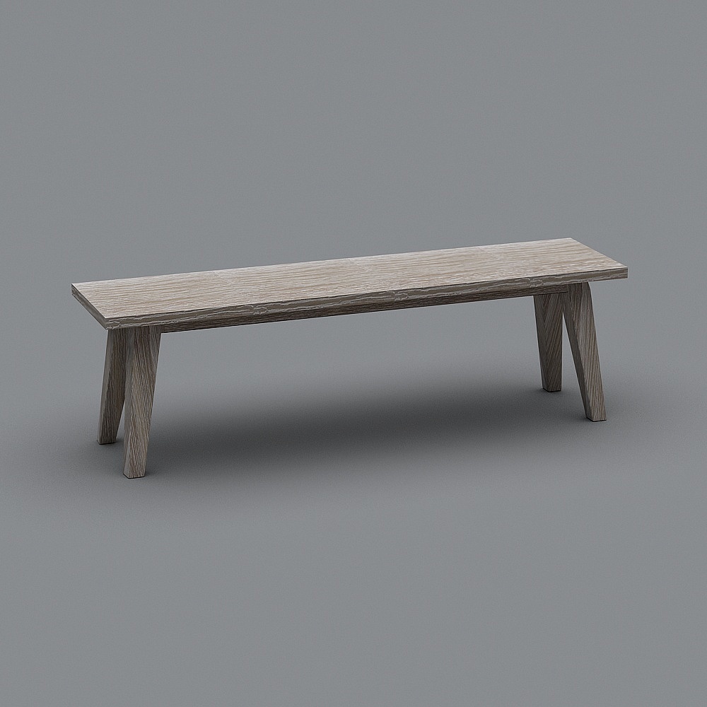 fyndfurniture 寻 - Madrid - 275006 - 1.5米长凳3D模型