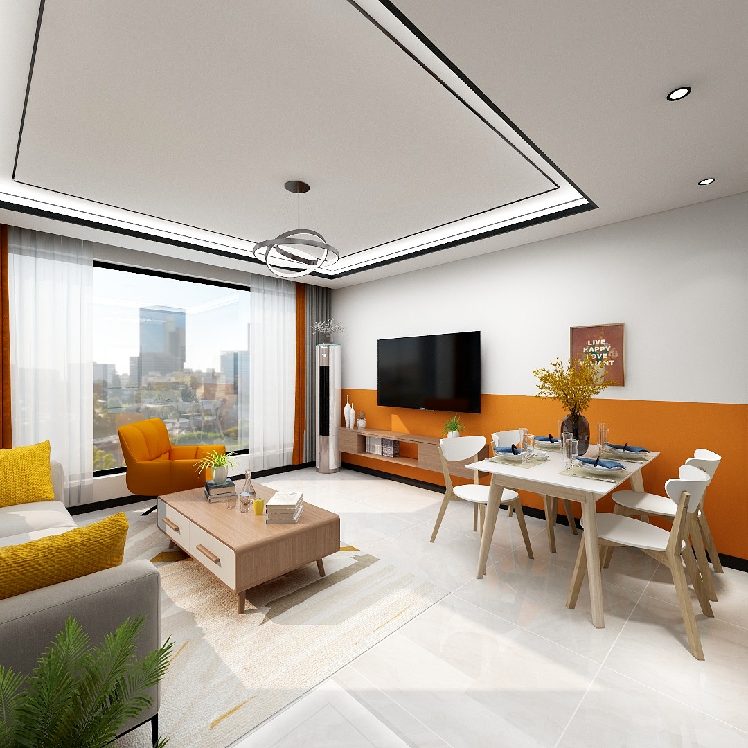 凸@_@凸-上海建德公寓72平方户型-张金璐-装修设计方案