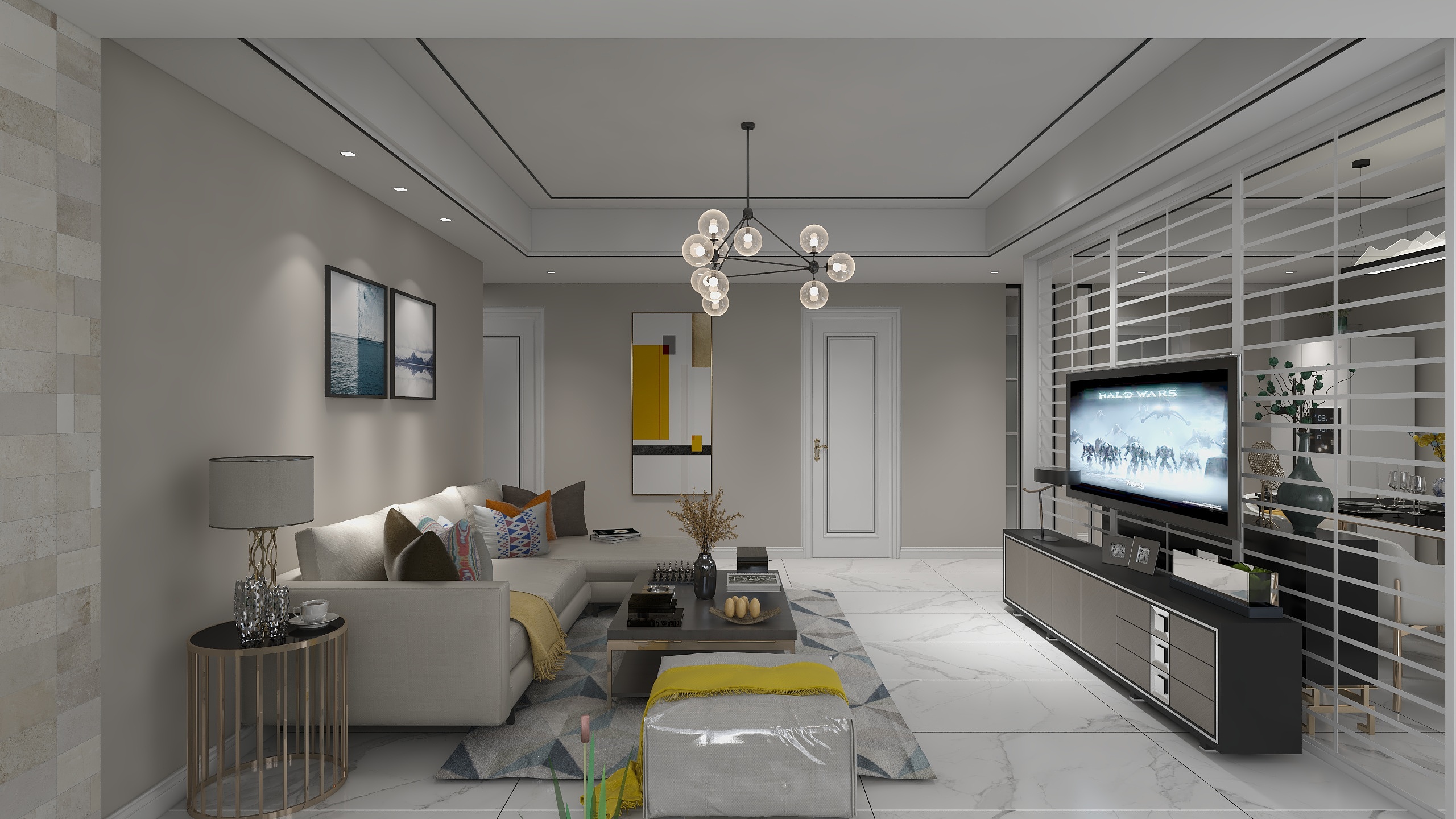 吾悦空间6166-楚豪天娇苑126㎡3室-装修设计方案