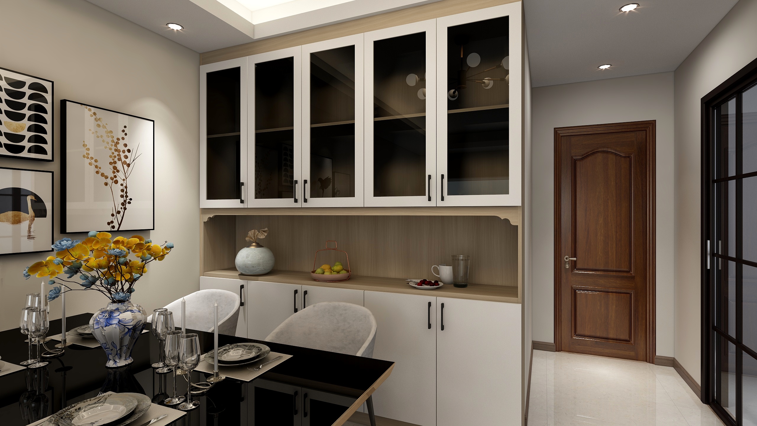 大禾全屋定制-新力琥珀园-装修设计方案