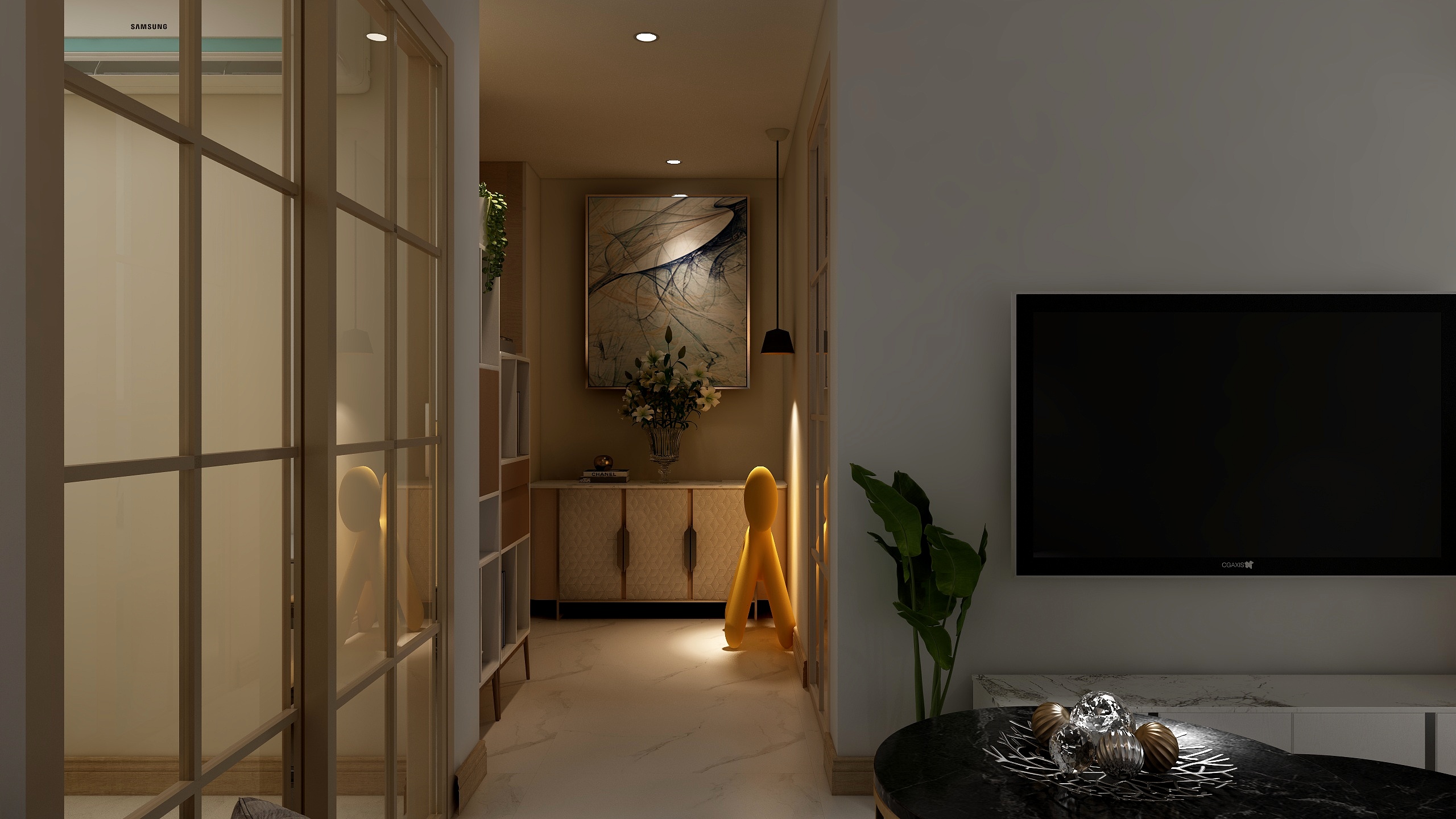 c202-丽华大厦12F02-03方案-装修设计方案