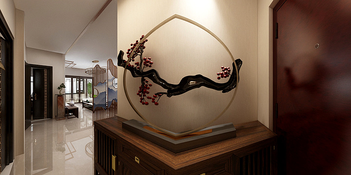 三尺似剑--住宅平面图1-装修设计方案