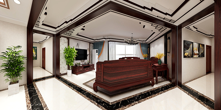 红木家具建模-满庭芳-尚景雅阁-副本-装修设计方案