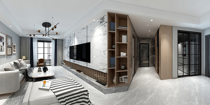 刘志洋12354-鼎泰沁园17-1602-装修设计方案