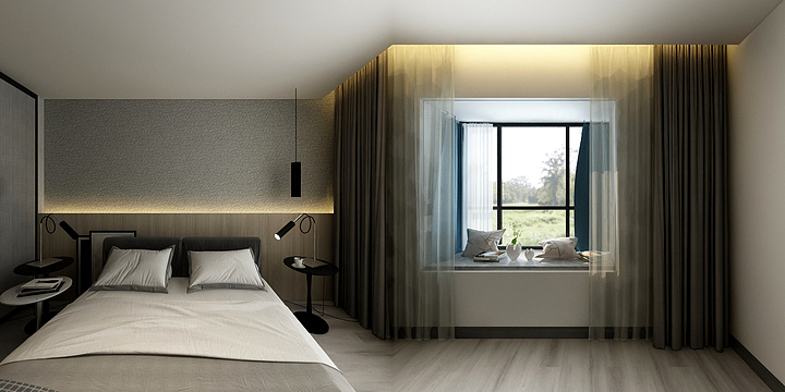 科梵装饰-黑-装修设计方案