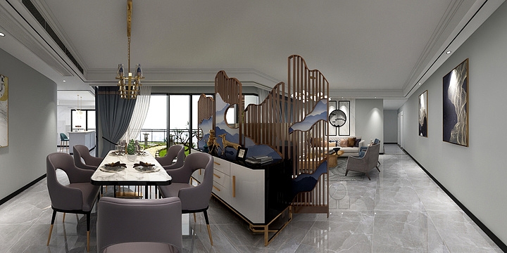苍玄设计事务所-龙湖揽境187㎡——千焕儿设计机构周超-装修设计方案