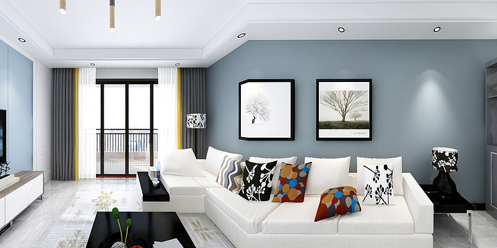 文强-富竹苑6-01户型-装修设计方案