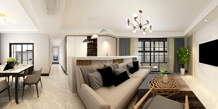 AAA沪沁装饰 张辉15161512379-弘阳昕悦府125-装修设计方案