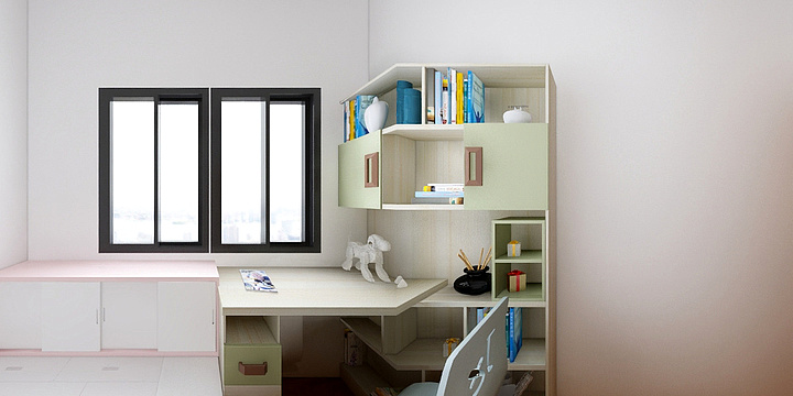 高端定制123-金科3-2-2003南次卧-装修设计方案