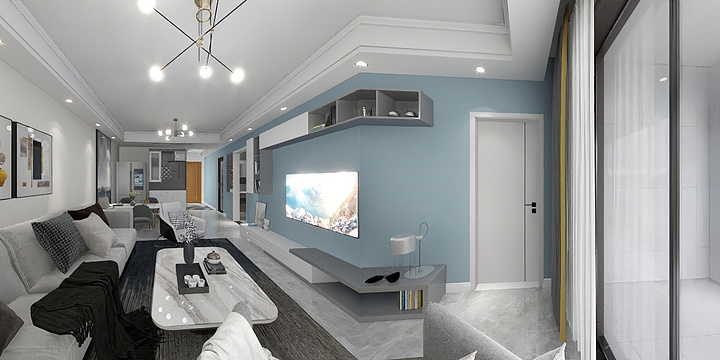 墨宸设计工作室-领秀之江26-1-1702-装修设计方案