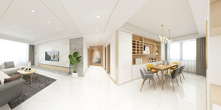 胡洁欣-德润兰庭-装修设计方案