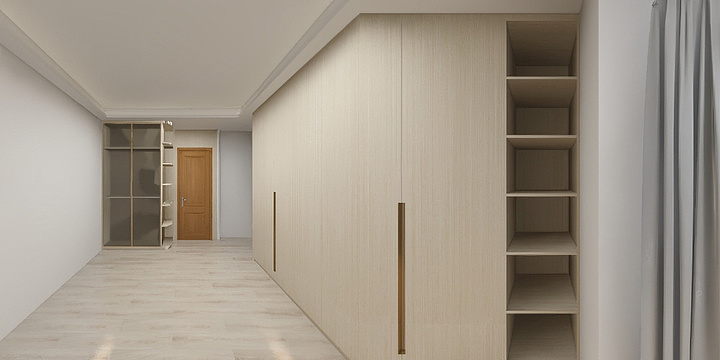 jeremyHwong-长怡花园主卧方案二-装修设计方案