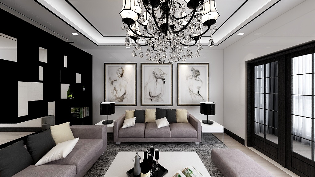 优佳设计111-德润朗悦湾142.02㎡A4户型4室2厅2卫1厨-装修设计方案