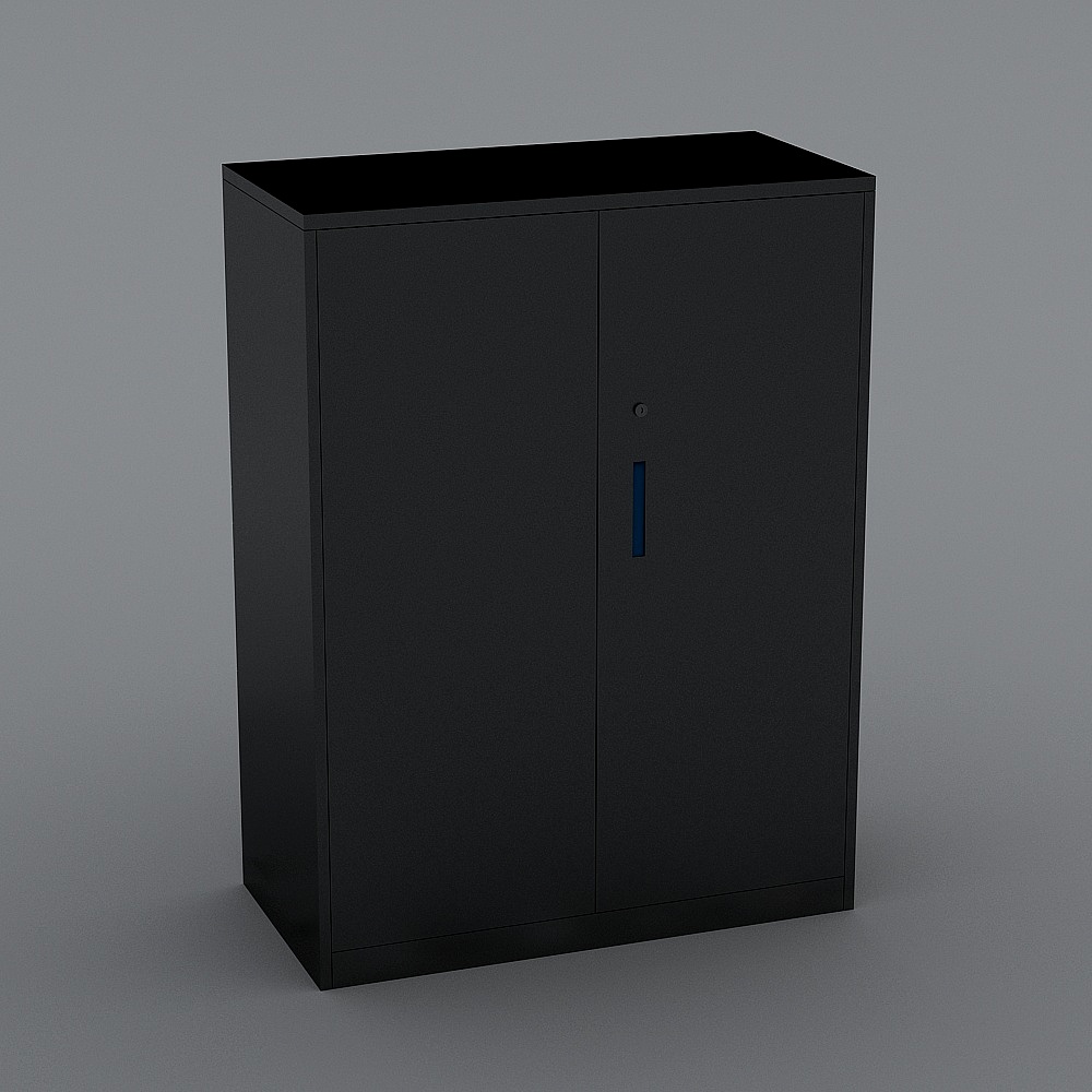 文件矮柜3D模型