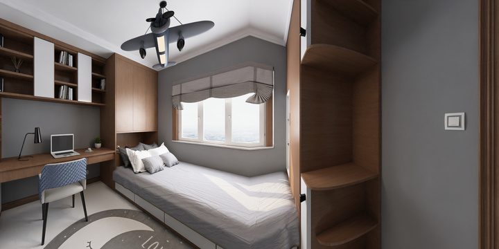 AN深蓝空间-未命名户型图-装修设计方案