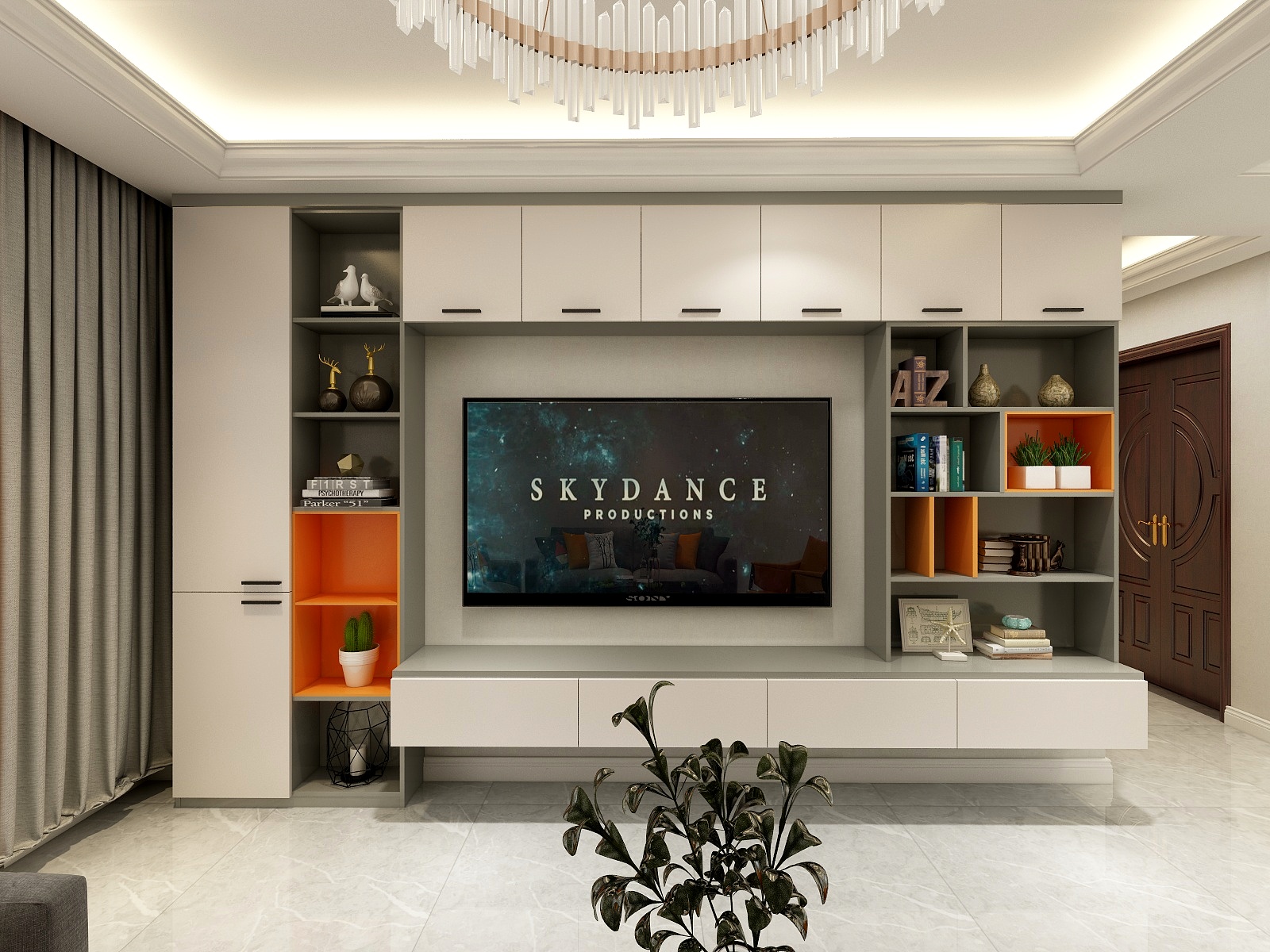 多多雷-现代简约148m²四室两厅-装修设计方案