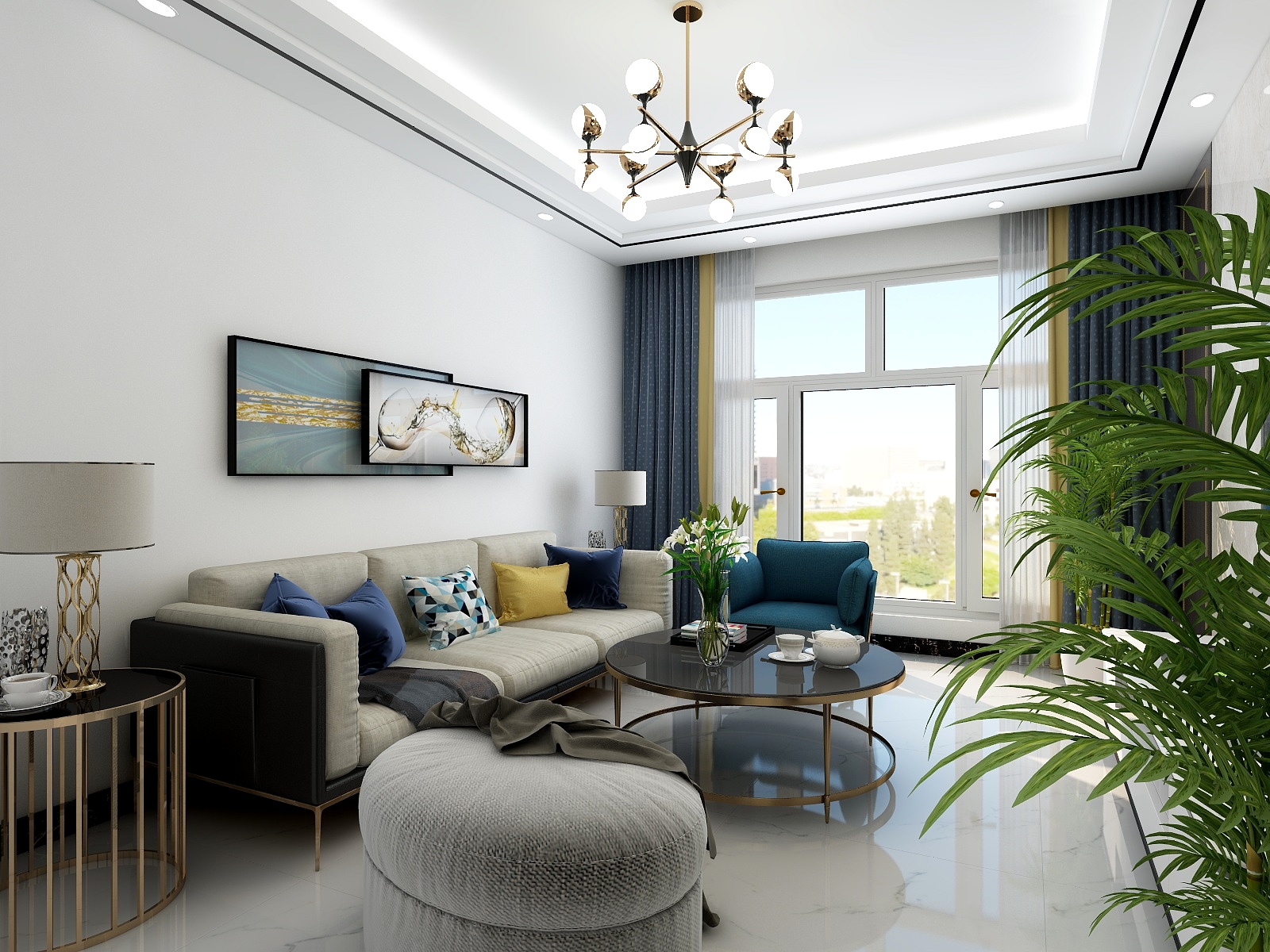 A设计师崔峰-富贵人家亮子-装修设计方案