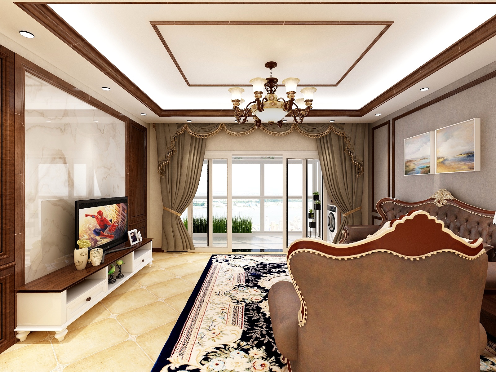 李云朋410-考核户型-装修设计方案