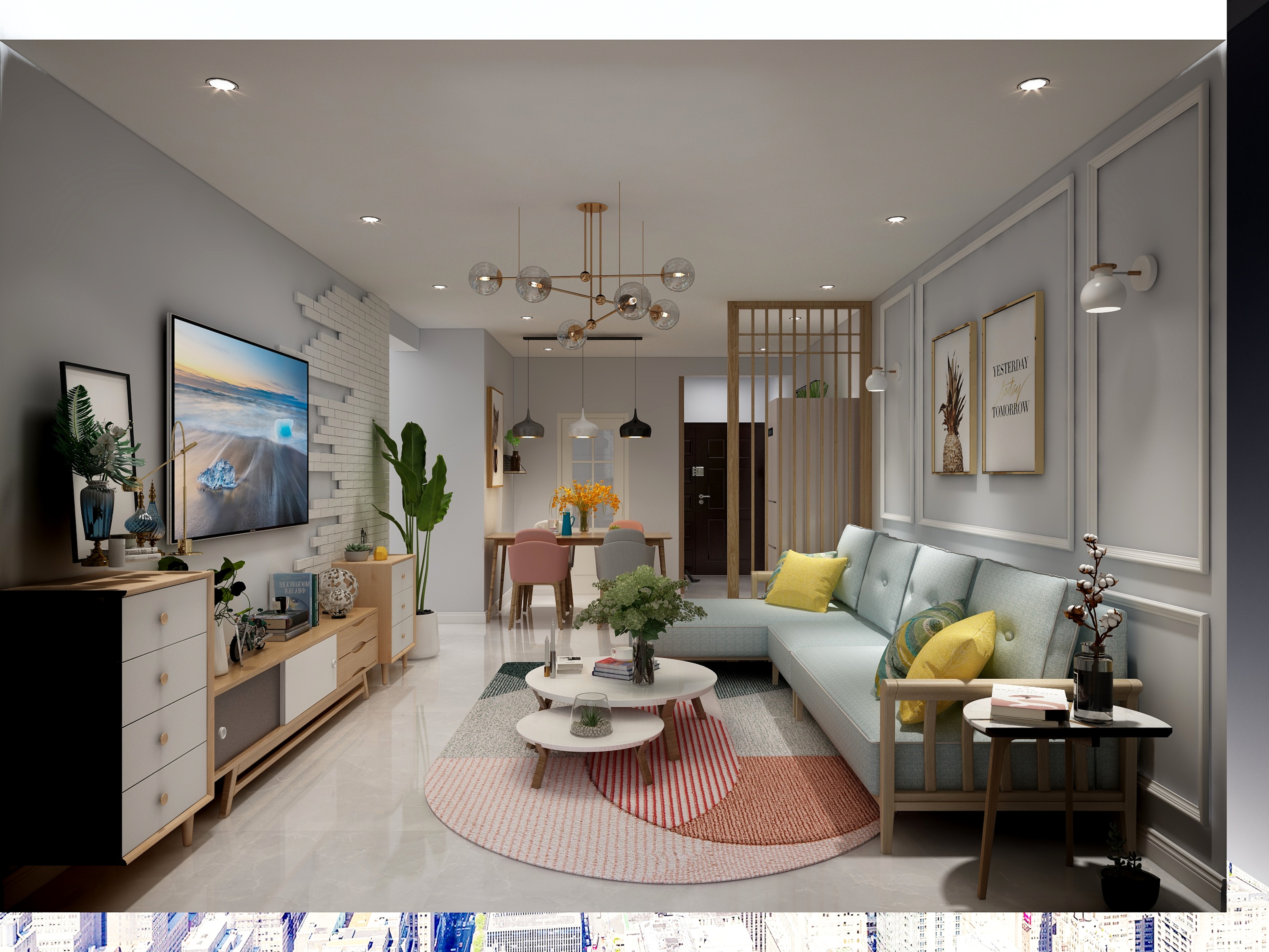 设计师王娜娜-紫郡刘哥-装修设计方案