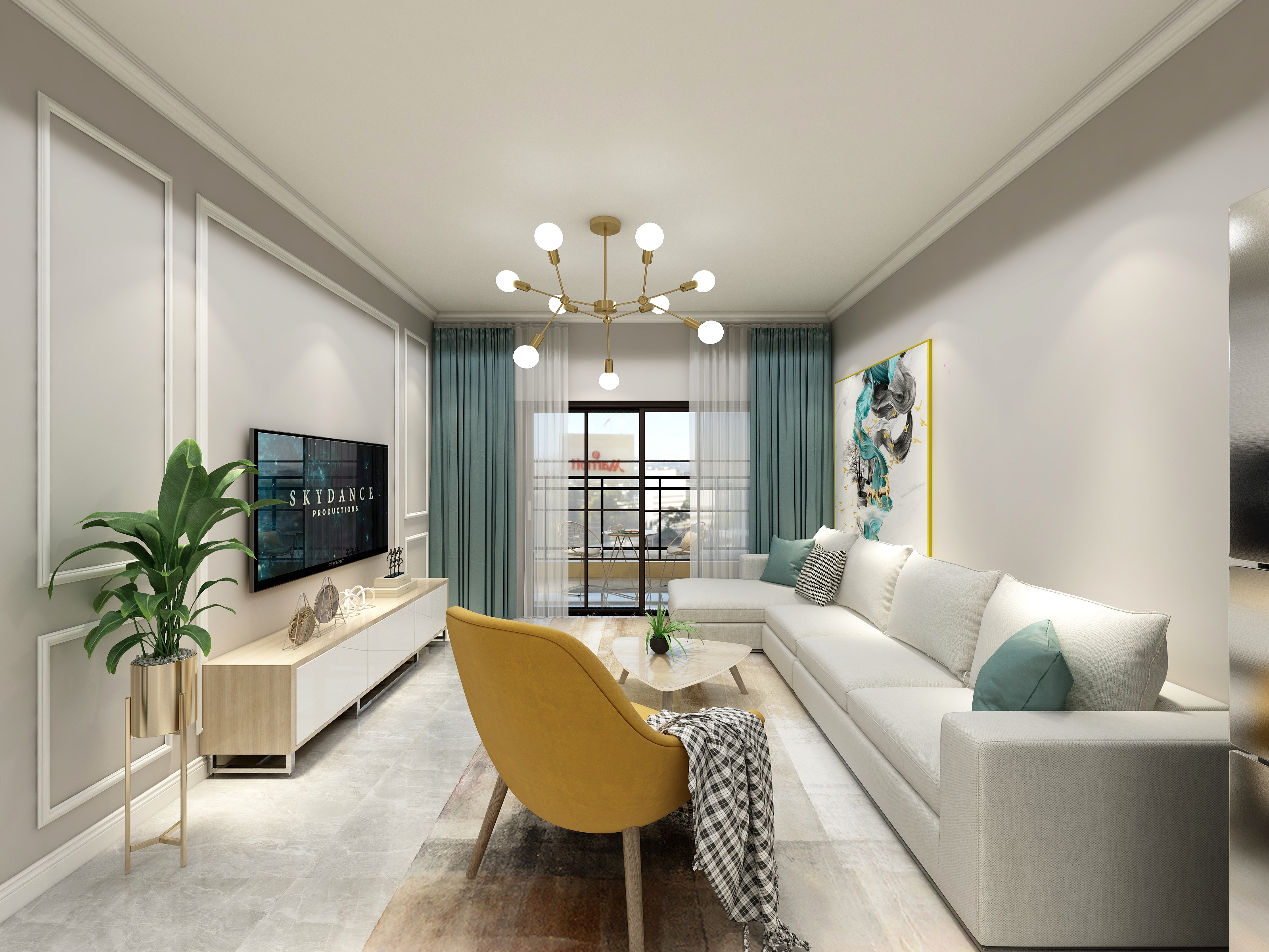 爱设计的刷子哥-金安花园-装修设计方案