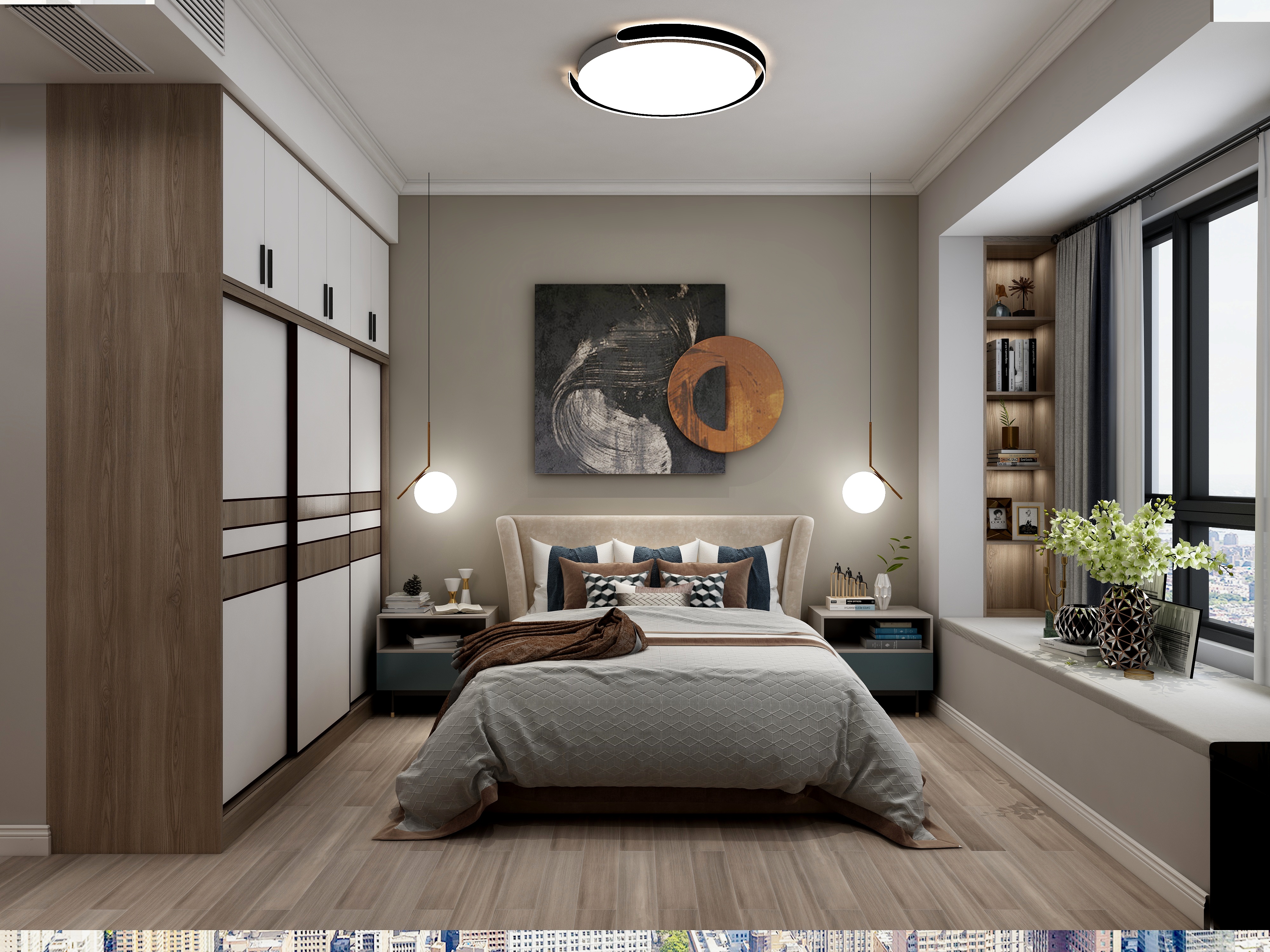 浩宇BtwV-东江香域14-2栋04户型展示作品-装修设计方案