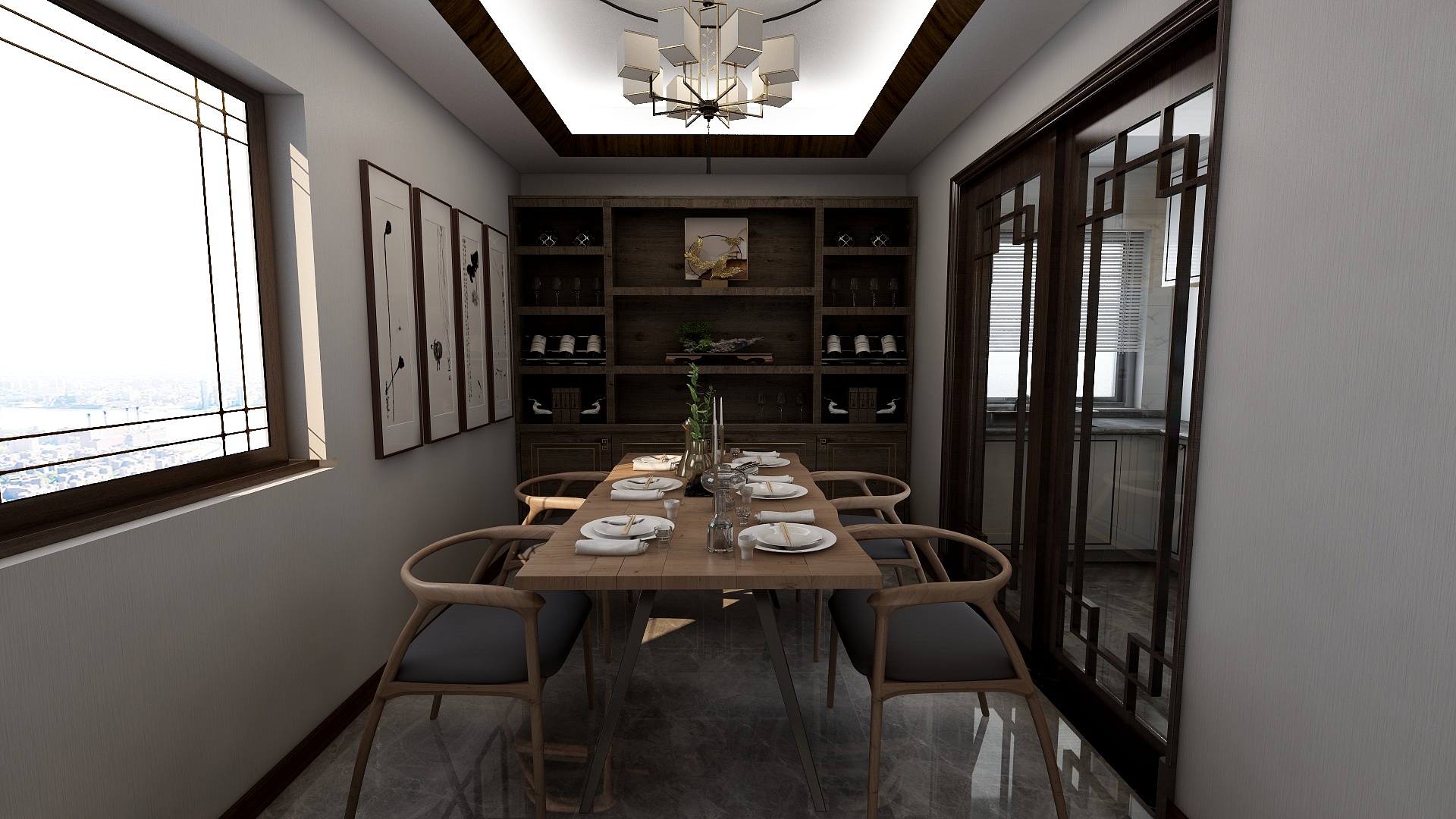 LemonsTyoK-瑞和园89.50㎡B户型3室2厅1卫-装修设计方案