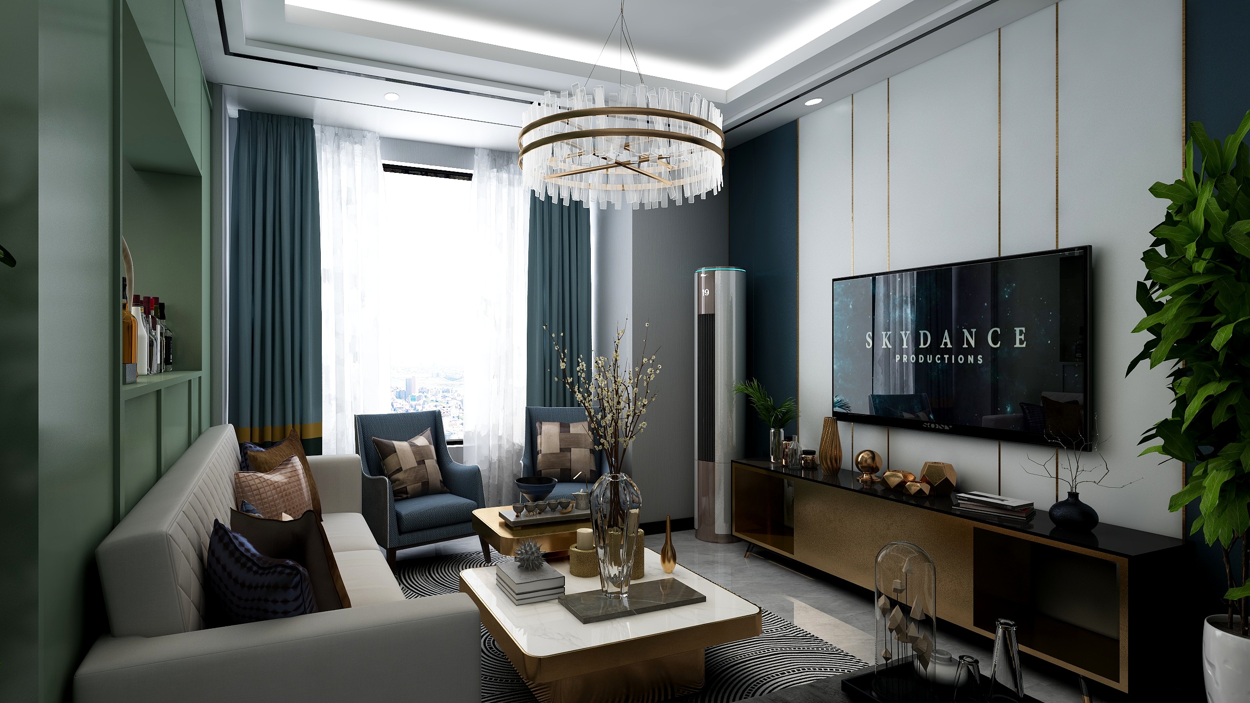 蘇某-现代轻奢-装修设计方案