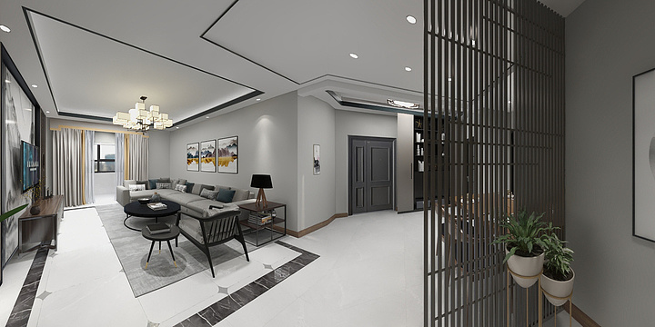 虔誠S-明珠南苑-装修设计方案