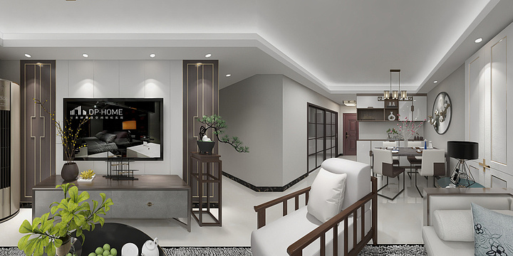 VX15955112133-禹州中央城中户-装修设计方案