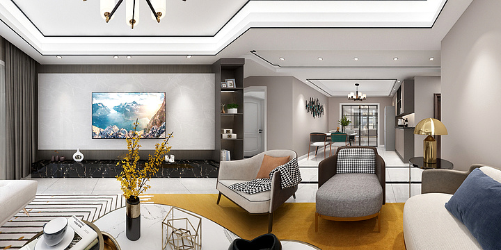 王正林高端定制-国悦府17-904-装修设计方案