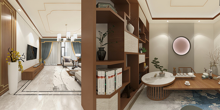 XINdesign-新中--梦系列《滨园国际--向》-装修设计方案
