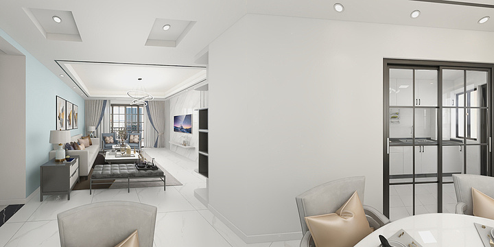 仨正装饰-东江新城3期5栋03-装修设计方案