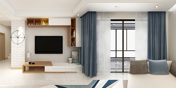 广东-东莞-樟木头-陈春梅-富力畅馨园何姐雅居效果表现方案一-副本-装修设计方案