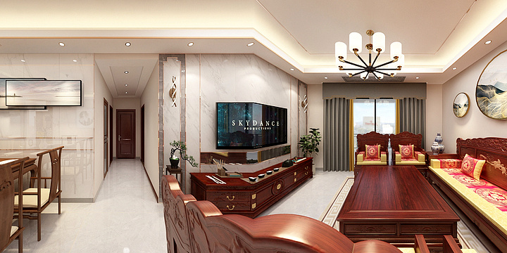 Maxki-金沙1号2-201雅居效果图-装修设计方案