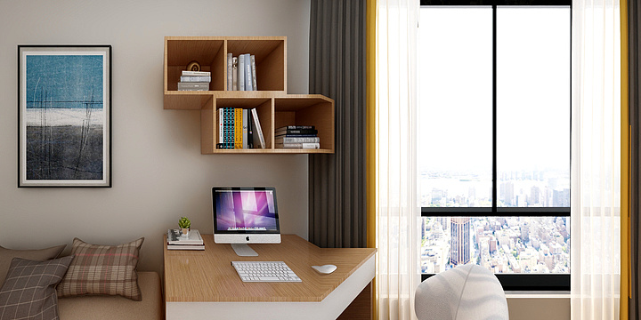 莫闹先森-诗城4-3号户型-装修设计方案